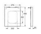 GROHE Сиденье для унитаза CUBE CERAMIC (39488000) фото 12 Aquada.com.ua