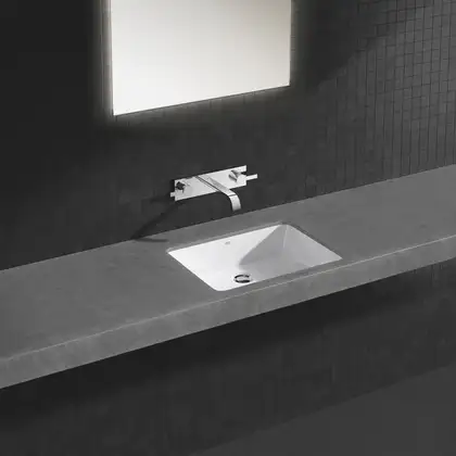GROHE Раковина CUBE CERAMIC (3948000H) (3948000H) фото 4 Aquada.com.ua