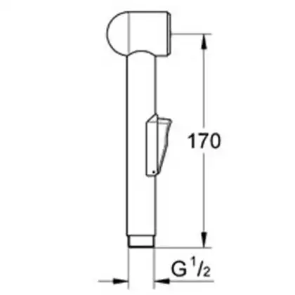 GROHE Бидетта RELEXA (28343000) фото 2 Aquada.com.ua