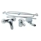GROHE Набор смесителей для душа 3 в 1 Euroeco (123232S) (123232S) фото 1 Aquada.com.ua