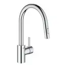 GROHE Смеситель однорычажный для мойки, хром Eurosmart Cosmopolitan (31481001) фото 1 Aquada.com.ua
