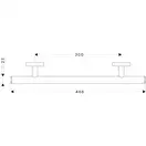 Hansgrohe Поручень Logis (40513000) фото 2 Aquada.com.ua