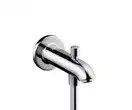 HANSGROHE Излив на ванну E/S 152 мм с переключателем на душ, хром (13423000) фото 1 Aquada.com.ua