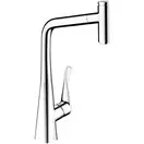 HANSGROHE Metris Select Смеситель для кухни 320, однорычажный, с выдвижным изливом (14884000) фото 1 Aquada.com.ua