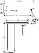 HANSGROHE Смеситель для раковины, однорычажный PuraVida (15085400) фото 2 Aquada.com.ua