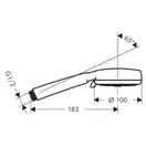 HANSGROHE MyClub Vario Ручной душ EcoSmart 9л/мин (26685400) фото 2 Aquada.com.ua