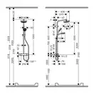 HANSGROHE Душевая система, c термостатом EcoSmart Showerpipe MyClub 180 (26738400) фото 2 Aquada.com.ua