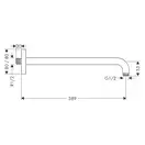 HANSGROHE Держатель душа E 389 мм (27446000) фото 2 Aquada.com.ua