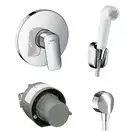 HANSGROHE  Набор скрытого монтажа с гигиенической лейкой Logis  (3А101219) фото 1 Aquada.com.ua