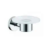 Мыльница Hansgrohe Logis (цвет - хром, стекло матовое) (40515000)