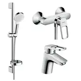 Hansgrohe Набор смесителей для душа, умывальник Logis Loop  70 (1052019)