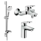 Hansgrohe Logis Набор смесителей для ванны, умывальник  Loop 100  (1062019)