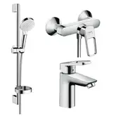 Hansgrohe Logis Набір змішувачів 3-в-1, хром (1072019)
