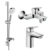 Hansgrohe Набор смесителей для ванны Logis  (1082019)