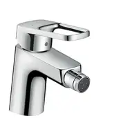 Смеситель для биде Hansgrohe Bau Loop (цвет - хром), с донным клапаном (71250000)