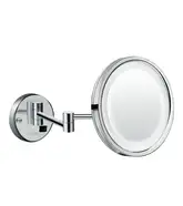 Hansgrohe Зеркало косметическое, с LED подсветкой, хром Logis (73560000)