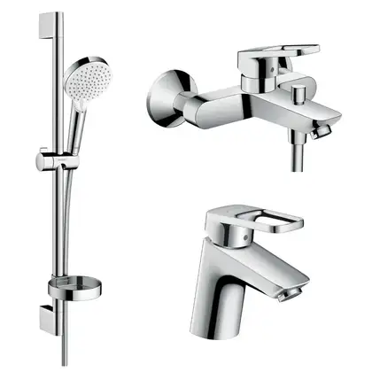 HANSGROHE Набор смесителей для ванны, умывальник Logis Loop  70 (1042019) фото 1 Aquada.com.ua