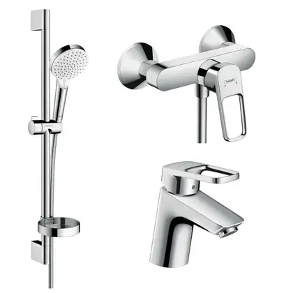 HANSGROHE Набор смесителей для душа, умывальник Logis Loop  70 (1052019) фото 1 Aquada.com.ua