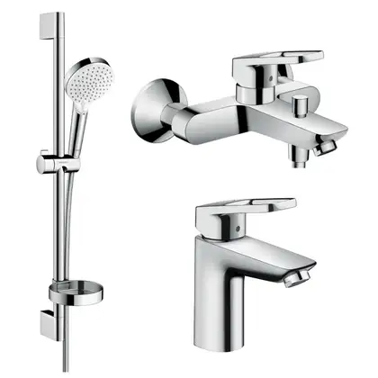 HANSGROHE Logis Набор смесителей для ванны, умывальник  Loop 100  (1062019) фото 1 Aquada.com.ua