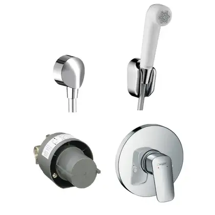 HANSGROHE  Набор скрытого монтажа с гигиенической лейкой Logis  (1112019) фото 1 Aquada.com.ua