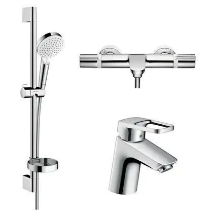 HANSGROHE Душевой набор с термостатом Logis Loop (1132019 ) фото 1 Aquada.com.ua