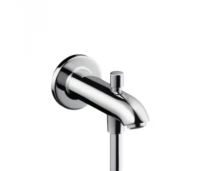 HANSGROHE Излив на ванну E/S 152 мм с переключателем на душ, хром (13423000) фото 1 Aquada.com.ua