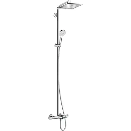 HANSGROHE Душевая система для ванны Crometta E 240 1jet Showerpipe (27298000) фото 1 Aquada.com.ua