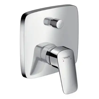 Смеситель для ванны и душа Hansgrohe Logis (цвет - хром) (71405000) фото 1 Aquada.com.ua