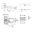 GEBERIT CLEANLINE комплект, высота стяжки 90-200мм (154.150.00.1+154.450.KS.1) фото 2 Aquada.com.ua