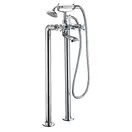 IMPRESE CUTHNA stribro смеситель для ванны (H-10280 stribro) фото 1 Aquada.com.ua