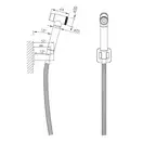 IMPRESE GRAFIKY набор с гигиеническим душем (ZMK041807121) фото 2 Aquada.com.ua