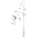 IMPRESE SMART bio смеситель для кухни с дозатором, хром, 35 мм (ZMK051901151) фото 3 Aquada.com.ua