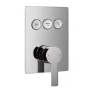 IMPRESE SMART CLICK смеситель для душа скрытый монтаж, 3 режима, хром (ZMK101901202) фото 1 Aquada.com.ua