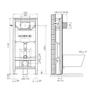 IMPRESE инсталляция для подвесного унитаза (OLIpure) (i5220OLIpure) фото 2 Aquada.com.ua