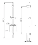 IMPRESE Набор смесителей для ванны (3 в 1) kit20080 фото 3 Aquada.com.ua