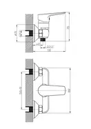 IMPRESE Набор смесителей (3 в 1) kit21082, душ фото 6 Aquada.com.ua