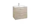 ROCA VICTORIA BASIC тумба с умывальником 60см, цвет береза (A855854422) фото 1 Aquada.com.ua