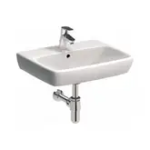 Kolo NOVA PRO умывальник 55cм, прямоугольный, с отверстием (пол.) (M31156000)