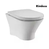 Унітаз підвісний Roca Nexo Clean Rim з кришкою (A34H64L000)