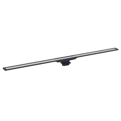 GEBERIT CLEANLINE 20 дренажный канал, L30-90см, тёмный/матовый металл (154.450.00.1) фото 1 Aquada.com.ua