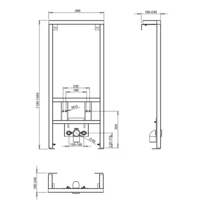 ROCA PRO инсталляция для биде (A890071000) фото 2 Aquada.com.ua ROCA PRO инсталляция для биде (A890071000) фото 2 Aquada.com.ua