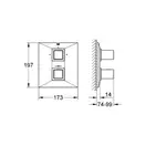 Grohe Allure Brilliant Термостат для ванны или душа (19792000) фото 2 Aquada.com.ua