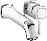 Змішувач для умивальника Grohe Grandera M-Size на два отвори 234 мм, хром (19930000)