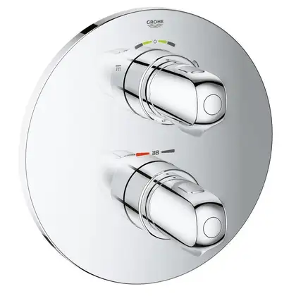 Grohe Grohtherm 1000 Термостат для душа со встроенным преключателем на 2 положения (19985000) фото 1 Aquada.com.ua
