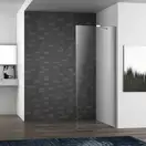 VOLLE Стенка Walk-In 90*190см, каленое прозрачное стекло 8мм (18-08-90) фото 4 Aquada.com.ua