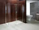 VOLLE Стенка Walk-In 90*190см, каленое прозрачное стекло 8мм (18-08-90) фото 5 Aquada.com.ua