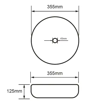 VOLLE умывальник 35,5*35,5*12,5см, накладной, круглый, матовый черный (13-01MBlack-040) фото 2 Aquada.com.ua VOLLE умывальник 35,5*35,5*12,5см, накладной, круглый, матовый черный (13-01MBlack-040) фото 2 Aquada.com.ua