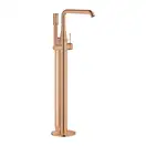 Смеситель для ванны напольный Grohe Essence (цвет - теплый закат), с душевым гарнитуром (23491DA1) фото 1 Aquada.com.ua