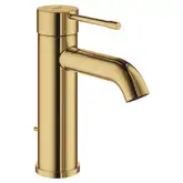 Смеситель для раковины Grohe Essence DN 15 (цвет - золото), с донным клапаном (23589GL1)