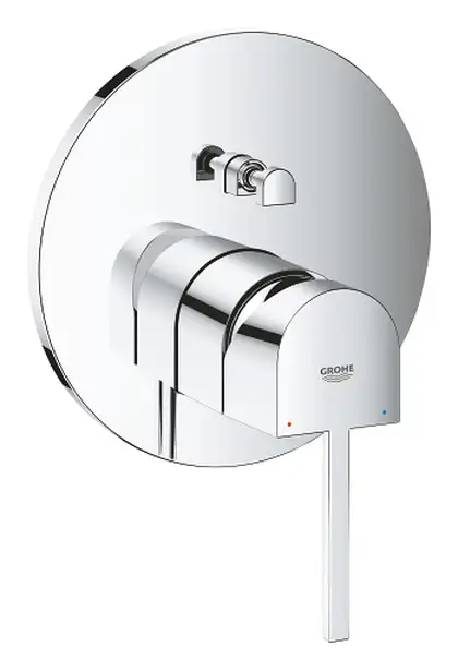 Grohe Plus Смеситель однорычажный с переключателем на 2 положения (24060003) фото 1 Aquada.com.ua